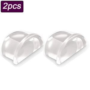 Transparent Silicone Door Stopper No Drill Anti Bump Pad for Office Home Safety Protection Dodgers Door Stop Home Improvement