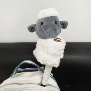 Creative Cartoon Plush Koala Pig Badminton Racket Grip Decorative Doll Tennis Racket Toy Couple Gifts