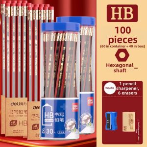 deli | Non-toxic School Children Pencil with Eraser