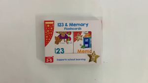 Flashcards for 123 Counting & Memory Early Learning with 72 cards for Kids Ages 3-5