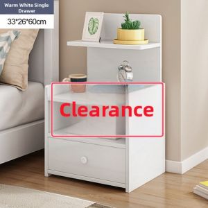 Simple Modern Functional Bedside Table