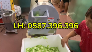 Máy cắt rau củ thái hạt lựu thái sợi và lát 3 trong 1 thái bí ngô mướp đắng bí ngô củ cải hành tỏi xả ớt bắp cải su hào su su
