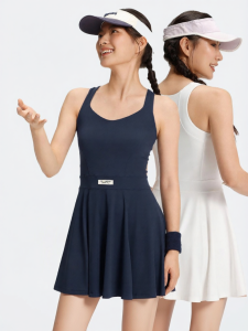 VFU | Cooling UV Protective Sports Breathable Fast Drying White Dress