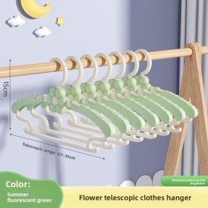 MONLEYTA | Childrens Clothes Hanger Baby专用伸缩晾衣架小型号适用于新生儿和小孩子的家居用挂衣神器