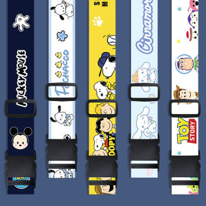 Dây Đai Hành Lý Chống Nổ Hoạt Hình Mới Dây Đai Kéo Hành Lý Du Lịch Dây Đai Buộc Hành Lý Dây Đai Buộc Theo Chiều Dọc Và Ngang