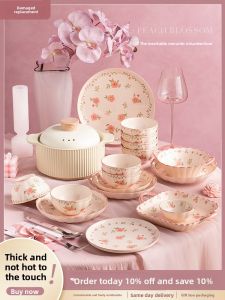 KANGMO | Luxurious High-End Dinnerware Set For Newlyweds
