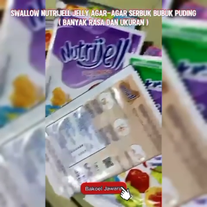 ( 1 PCS ) SWALLOW Jelly Serbuk Bubuk PUDING PUDDING SUSU POWDER NUTRIJELL / PUDING SUSU / AGAR AGAR