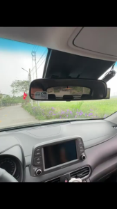 Gương chiếu hậu góc rộng nội thất ô tô Phụ kiện ô tô đa năng Chống Lóa Gắn Phía Sau Xe Hơi Cho Trẻ Em