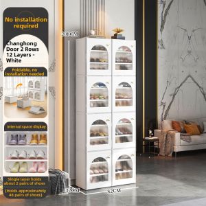 YINGGANG | Foldable Easy-Install Home Doorway Multilayer Shoe Storage Rack