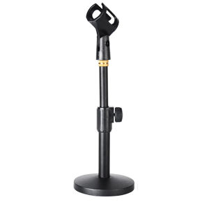 Portable Microphone Stand Professional Pedestal Feet Adjustable Desk Holder Bracket Speech Live Fixing Frame Mic Accessorise