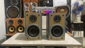 Bán Cặp loa Booksheolf Nghe Nhạc Sharp  MD - XV300 bãi nhật hát cực tốt bass cực mạnh Bãi nhật về