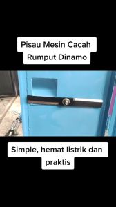 pisau pencacah rumput pakan ternak 25cm30cm40cm as 10mm