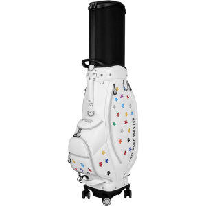 PGM GOLF | Women Extendable Hardshell Golf Bag with Wheels