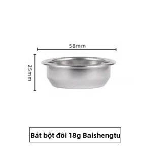 forsso | Giỏ Lọc Hai Lớp Chính Xác cho Máy Pha Cà Phê