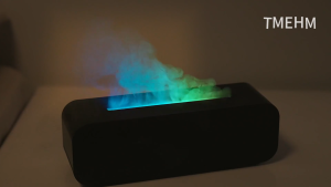 Dynamic Music Ultrasound Flame  Air Humidifier Quiet Multipurpose Air Humidifier Essential Oil for Home