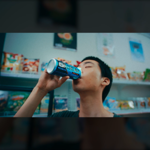 เครื่องดื่ม G-BEAT BERRY BOMB  ขนาด 230 มล. (แพ็ค 12 กระป๋อง) - My Hero Academia