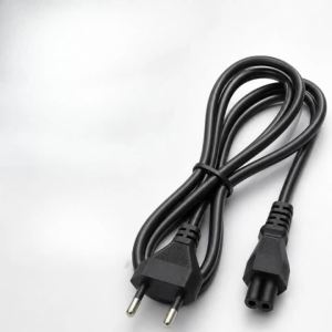 1M EU Plug Universal Laptop Charger Plug Power Adapter Cord Cable For Laptop Power Supply Monitor And TV Safety Plug Type F