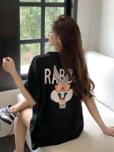 Pure Cotton Parent-Child Clothing a Family of Three Or Four 2024 New Arrival Boys and Girls Baby Mother-Daughter Matching Outfit Short Sleeve T-Shirt Summer Clothes