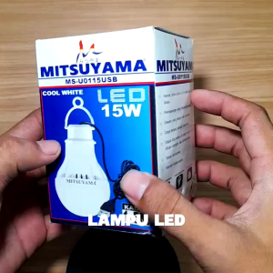 Mitsuyama Bohlam Usb plus Kabel 1.5m Lampu Darurat Emergency Usb U0105usb U0108usb U0110usb U0115usb
