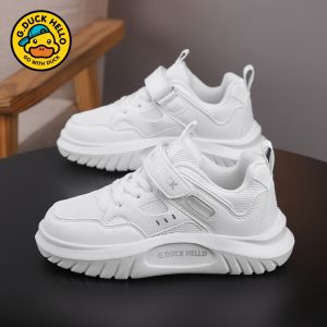 Breathable Mesh Childrens Sport Shoes Casual Slip-On for Girls Lightweight Anti-Slip EVA Midsole Comfortable Spring Autumn