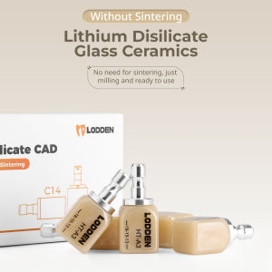 20Pcs LODDEN Dental Lithium Disilicate Glass Ceramic Blocks HT/LT No Sintering For CAD/CAM Sirona Veneer Dental Lab Materials