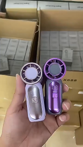 SEA JJT Quạt cầm tay mini gọn nhẹ tốc độ gió mạnh pin sử dụng lâu tới 18 giờ sạc USB hoạt động êm ái cho ngoài trời