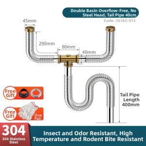 Stainless Steel Drainage Pipe Set