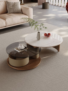 Vintage Modern Round Tea Table