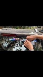 Decal dán hình wifi sóng điện thoại decal dán trang trí xe hơi siêu đẹp