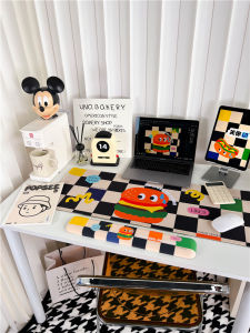 Tấm Lót Chuột Ô Bàn Cờ Nguyên Bản Tâm Trạng Hôm Nay Tấm Lót Bàn Văn Phòng Cỡ Lớn Cảm Giác Cao Cấp Siêu To Tấm Lót Tay Bàn Phím Giá Đỡ Cổ Tay