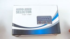 Audio Video Selector 4 Load AV Selector Usat 4 Input 2 Output