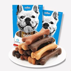 ขนมขัดฟันน้องหมา 3 รส ขนมกระดูกหมา ขนมกระดูกสุนัข รสเนื้อ รสไก่