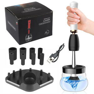 Máy Làm Sạch Cọ Trang Điểm Điện Tử USB Máy Rung Keo Nối Mi Dụng Cụ Rửa Và Làm Khô Nhanh Chóng Phụ Kiện Dùng Trong Nhà