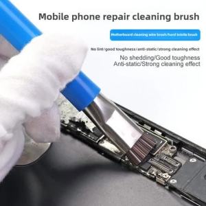 Anti-Static ESD Double Headed Brush Circuit Board Repair for IC Chip PCB Welding Mobile Phone/Computer Mainboard Cleaning