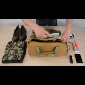 Barrel Duffel Bag 900D Tactical Waterproof MOLLE Sport Gym Luggage Shoulder Messenger Pack Gear Handbag Outdoor