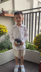 [Kids-JUNE LINEN] Áo sơ mi tay dài Linen tưng premium washed cho Bé 15kg-40kg. #VT02