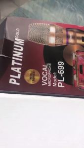 Platinum Gold Professional PL-699 Model Heavy Duty 10M Wire microphone