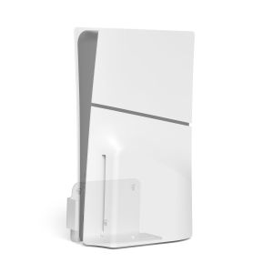 Aluminum Wall Mount for PlayStation 5 Slim Digital Edition and Disc Edition Wall Mount Bracket for PS5-Slim