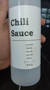 Botol Saus Plastik Tutup Lancip Set