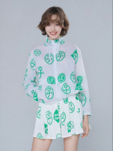 CASTELBAJAC GOLF | Summer Cool Sunscreen Women Jacket Floral Print