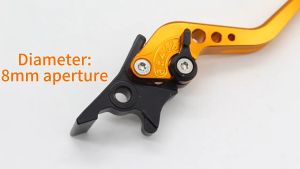 มือเบรค ปรับระดับ มือครัช แต่ง อลูมิเนียมอัลลอยด์แข็งแรง ขับขี่ที่ดียิ่ง