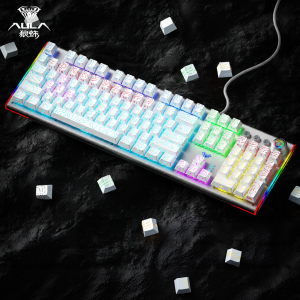 AULA | Gaming Office Mechanical Keyboard and Mouse Set 108 Keys