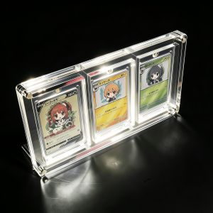 Takara Tomy | PTCG Display stand Polaroid picture frame 35PT Extra Thick Pokemon Yu Gi Oh Card shot extra Action Stuck brick-3 Slots