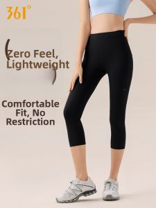 361° | Slim Fit Shaping High Waist Cycling Shorts 3/4 Length