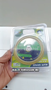 MATA GERINDA PEMOTONG GRANIT KERAMIK UBIN DOZIRO TURBO 4" DIAMOND WHEEL MATA PISAU POTONG GRANIT
