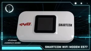 MODEM SMARTCOM Wifi E5577 E 5577 4G LTE with LCD not Huawei