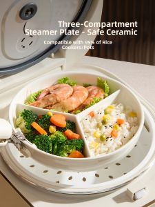 TREEJACK | Child-friendly & Diet Separated Steam Plate