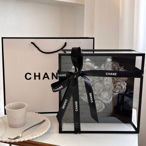 Valentines Day Preserved Fresh Flower Decoration Holiday Gift Artificial Flower Birthday Commemorative Engagement Confession for Girlfriend Boyfriend 520