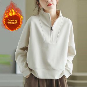 HUAXUNRAN | Warm Loose-Fit Womens Fashion Hooded Sweater