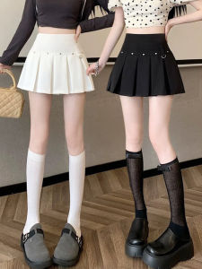 XIANGMEIMEI | Rivets Heart Buckle Anti-Peeping Ultra Short Skirt
